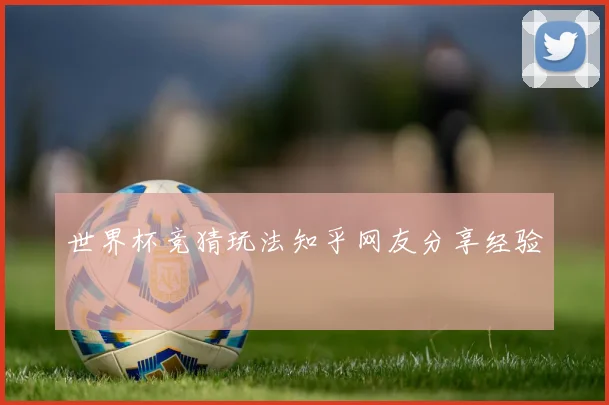 世界杯竞猜玩法知乎网友分享经验